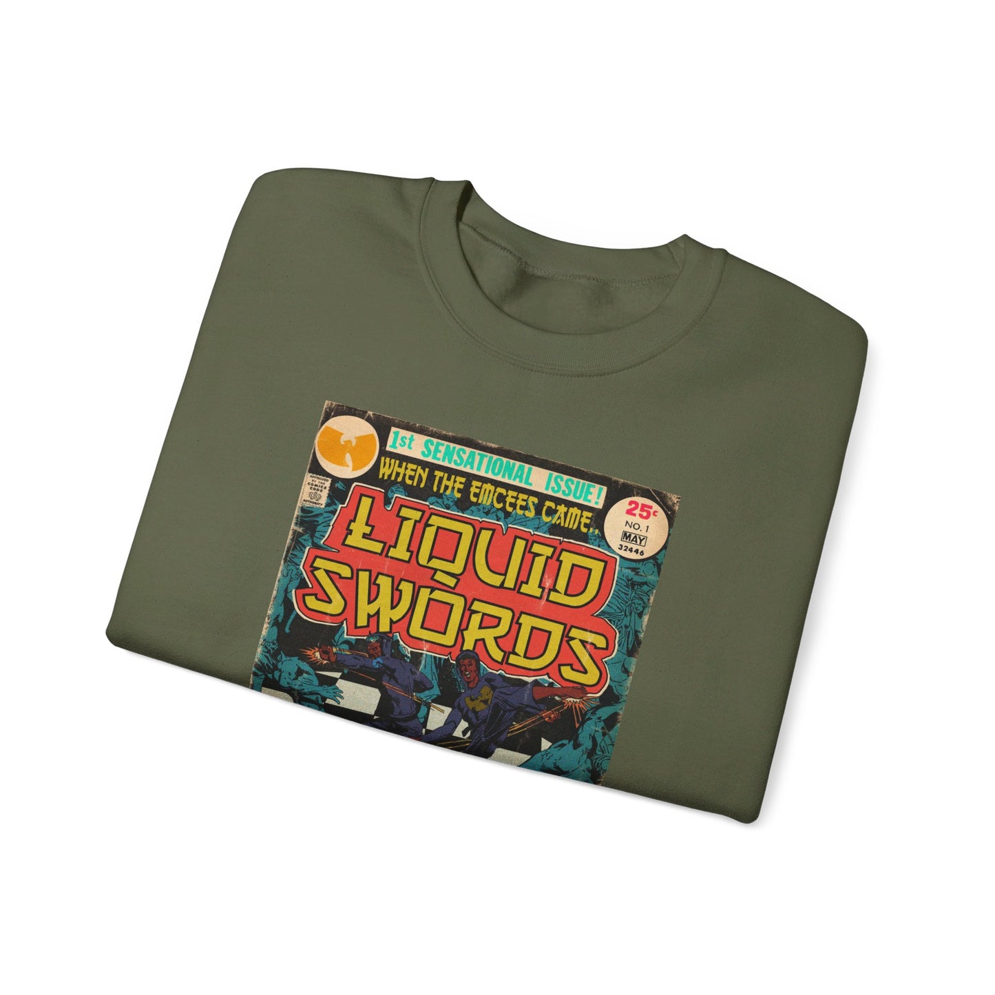 GZA/Genius - Liquid Swords - Unisex Heavy Blend™ Crewneck Sweatshirt