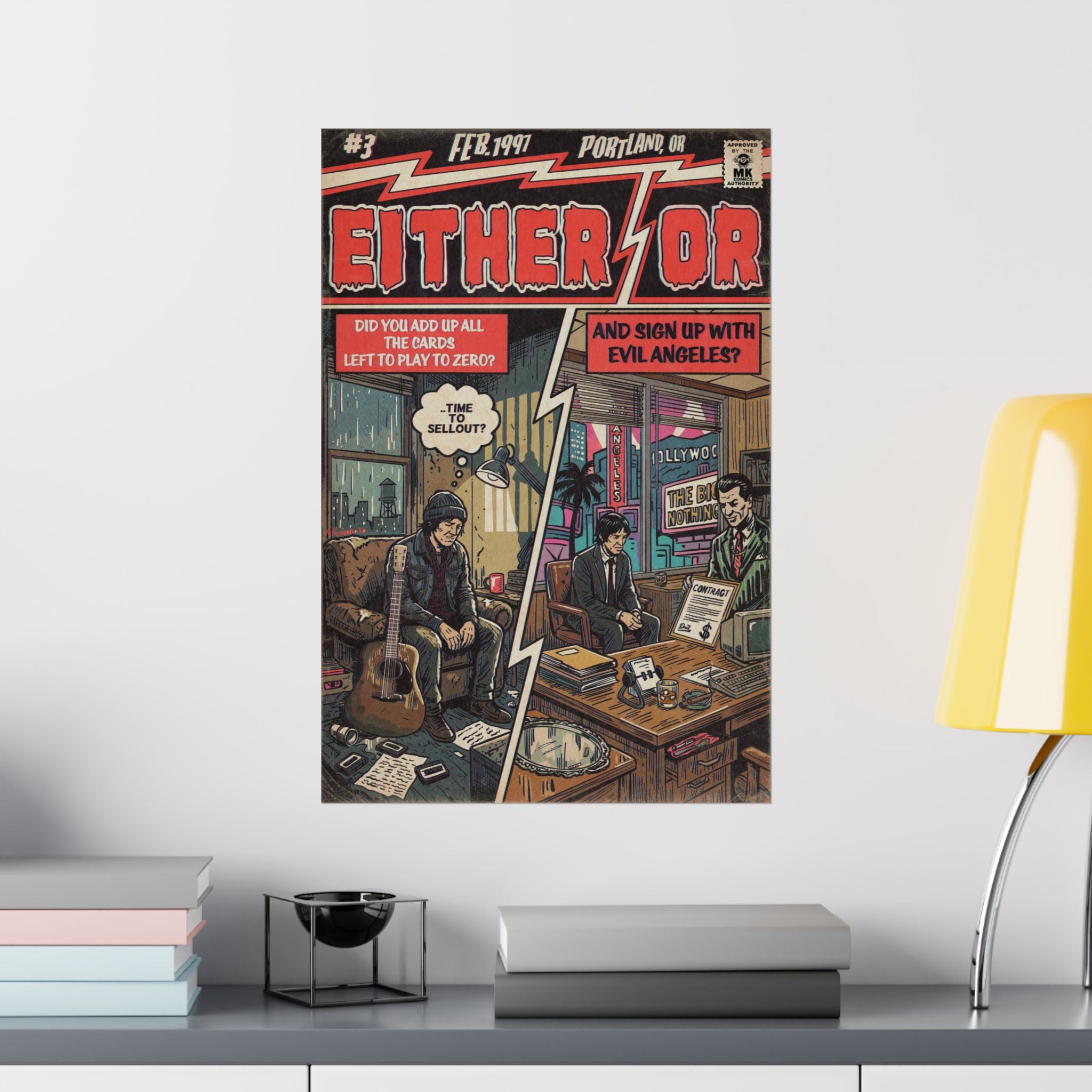 Either/Or - Matte Vertical Posters