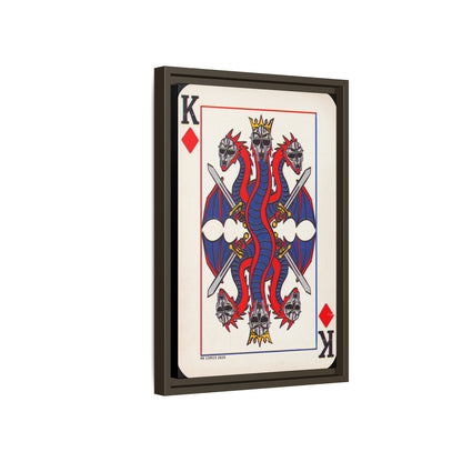 King Geedorah - Matte Canvas, Framed (Multi-color)