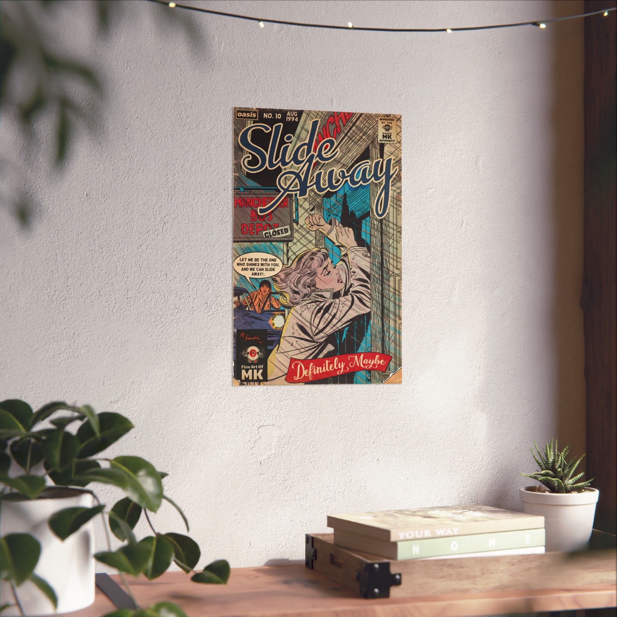 Slide Away - Matte Vertical Posters