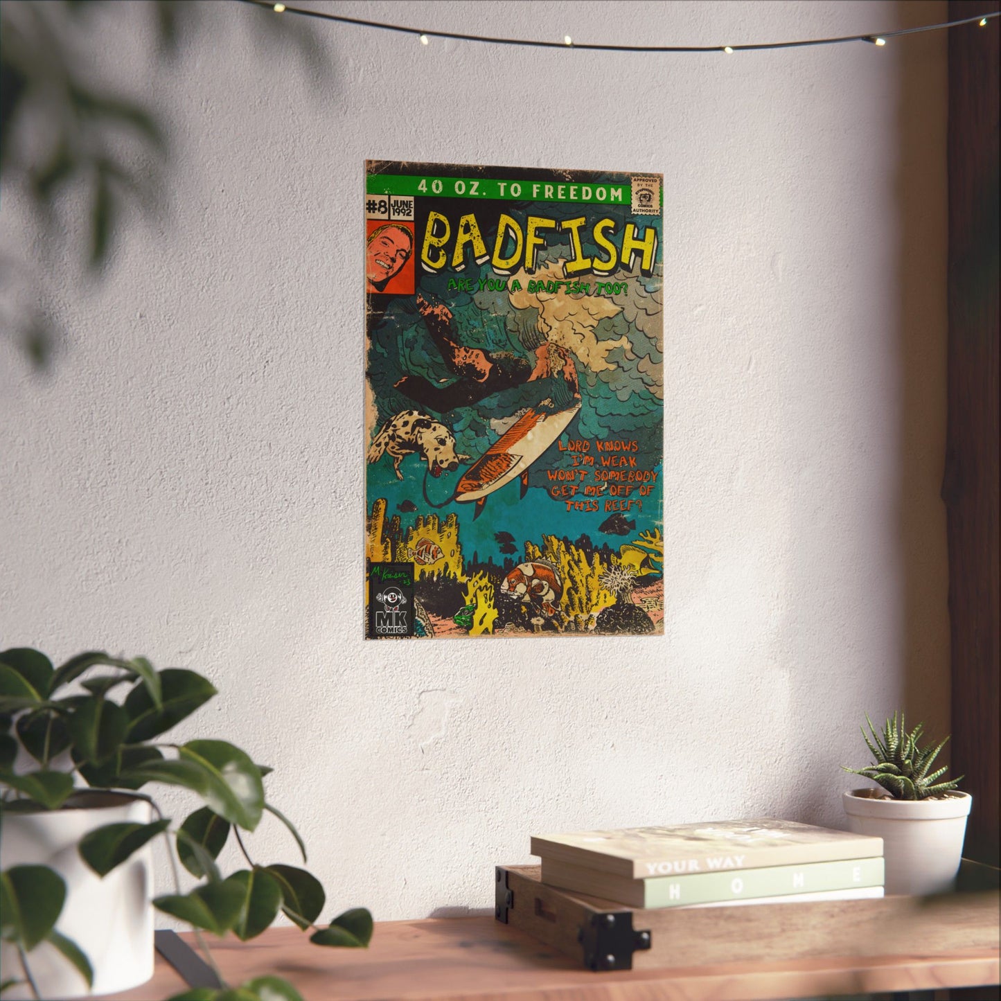 Badfish - Vertical Matte Poster