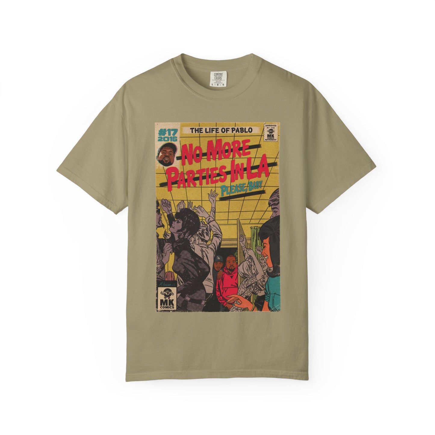 Parties in LA - Unisex Comfort Colors T-shirt