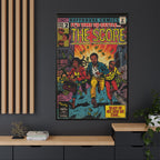 The Score - Matte Canvas, Framed (Multi-color)