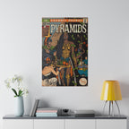 Pyramids - Matte Canvas, Stretched, 0.75"