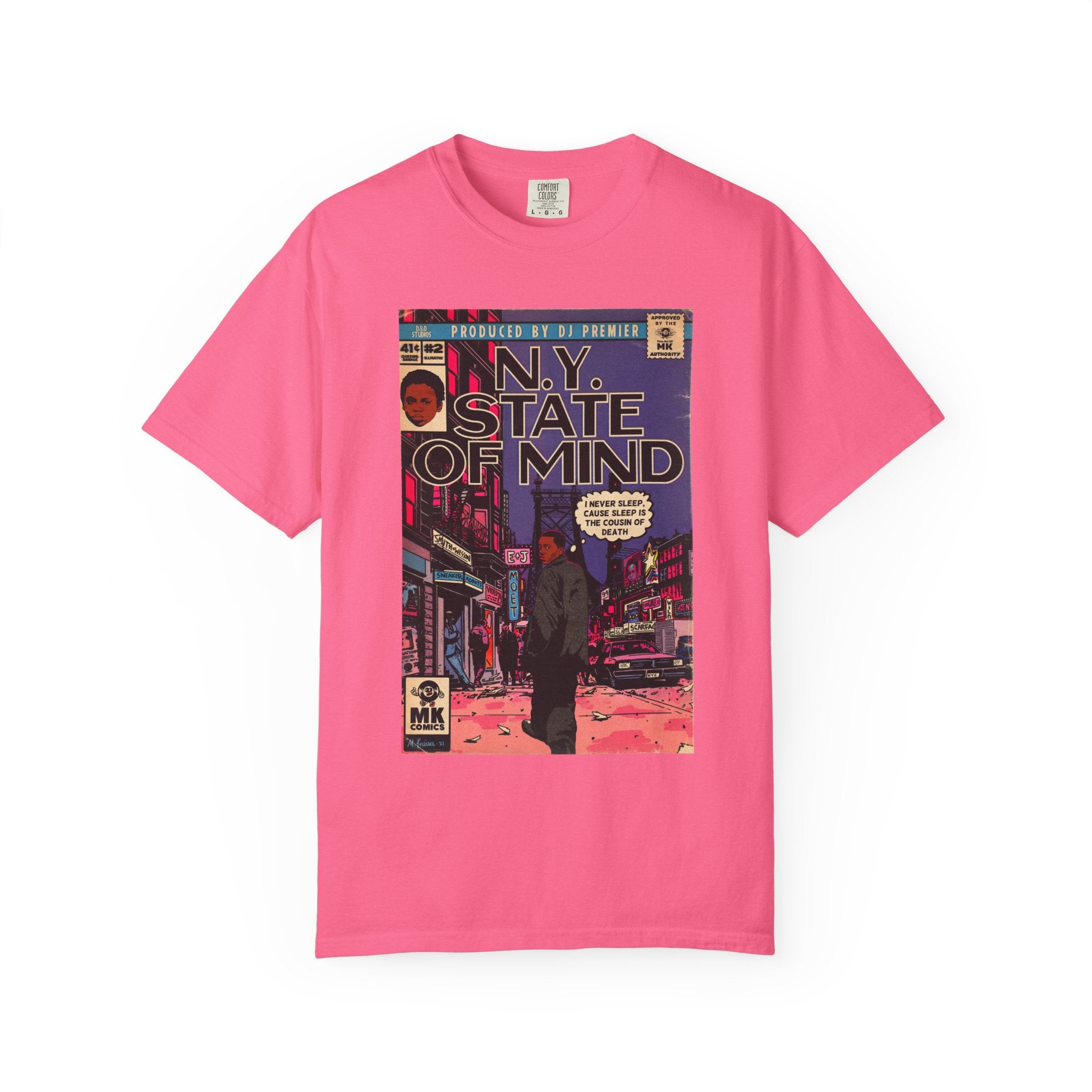 NY State of Mind - Unisex Comfort Colors T-shirt