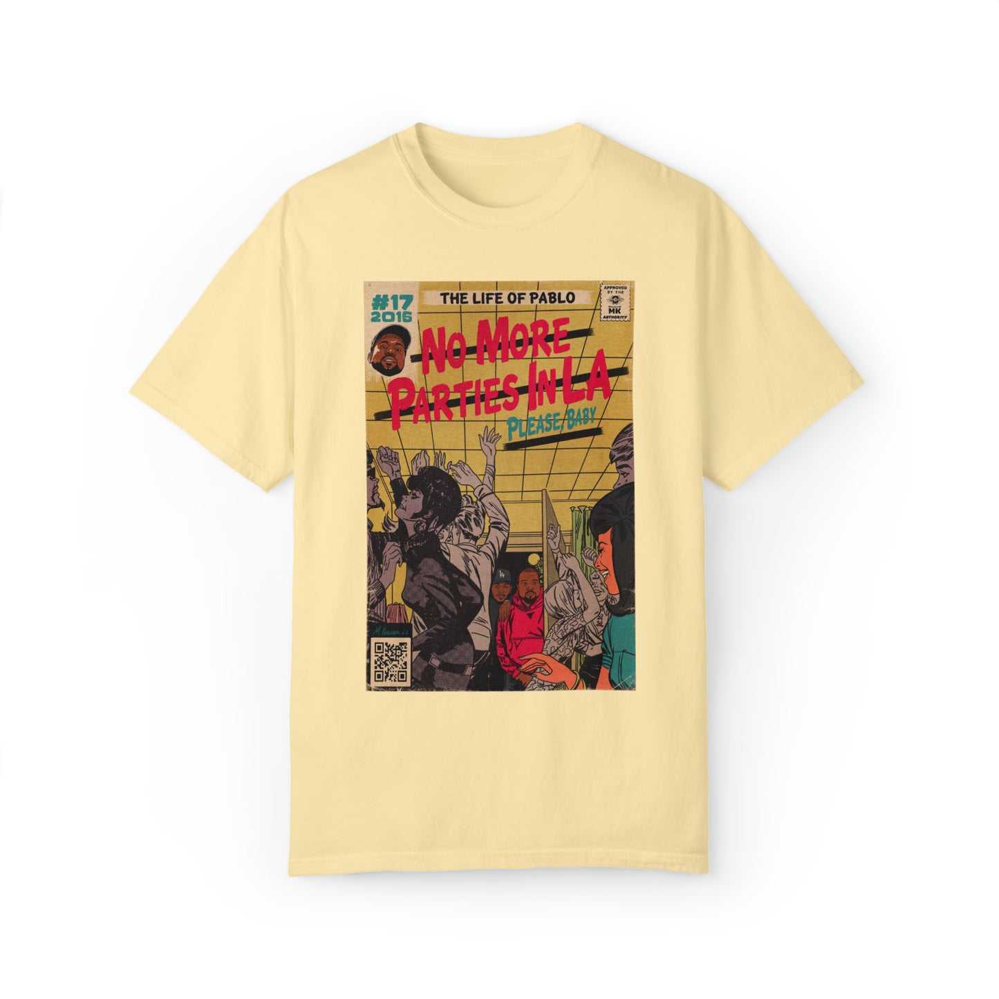 Kanye West & Kendrick Lamar - No More Parties in LA - Unisex Comfort Colors T-shirt