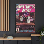 Int’l Players Anthem - Matte Canvas, Framed (Multi-color)