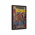 Renee - Matte Canvas, Framed (Multi-color)