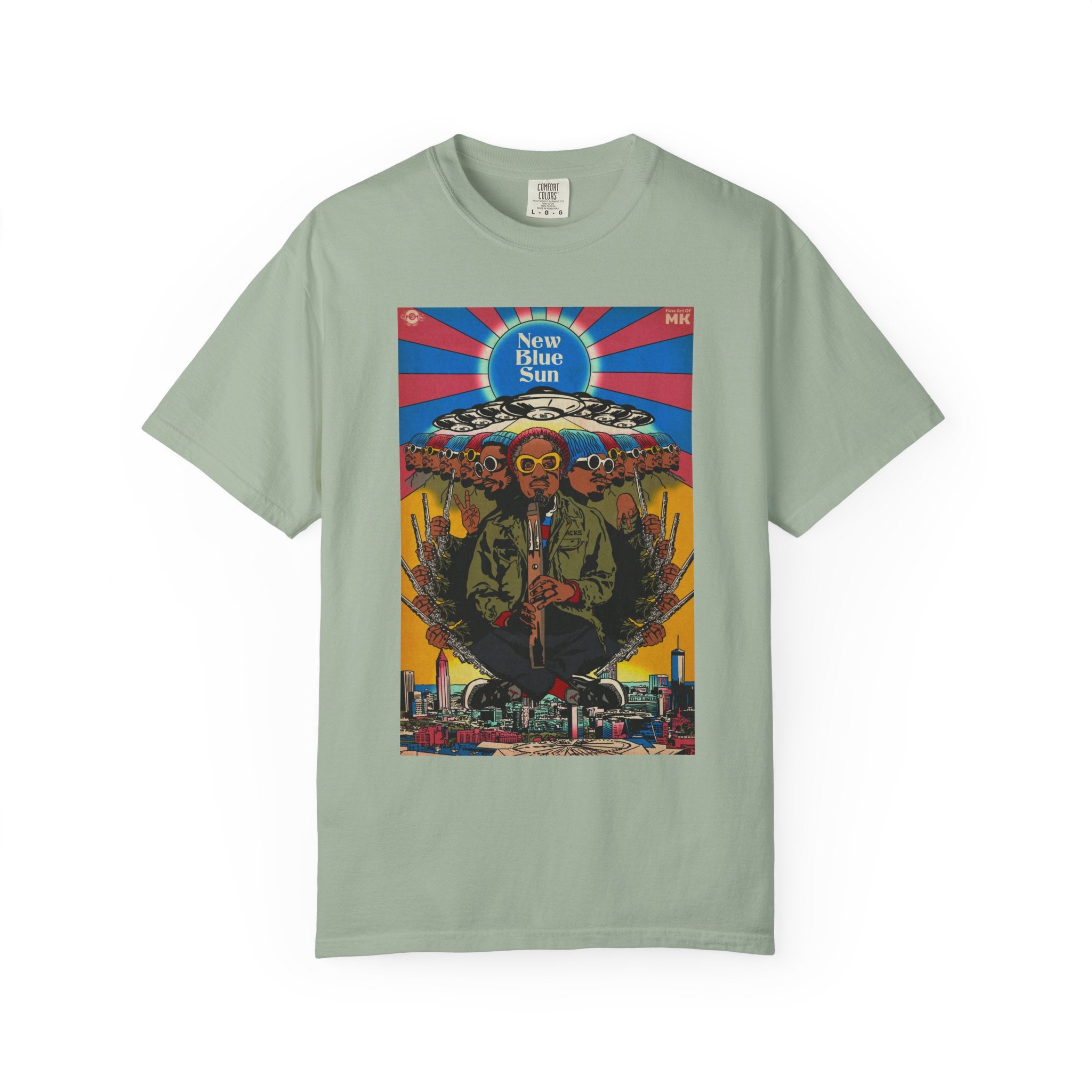 New Blue Sun - Unisex Comfort Colors T-shirt