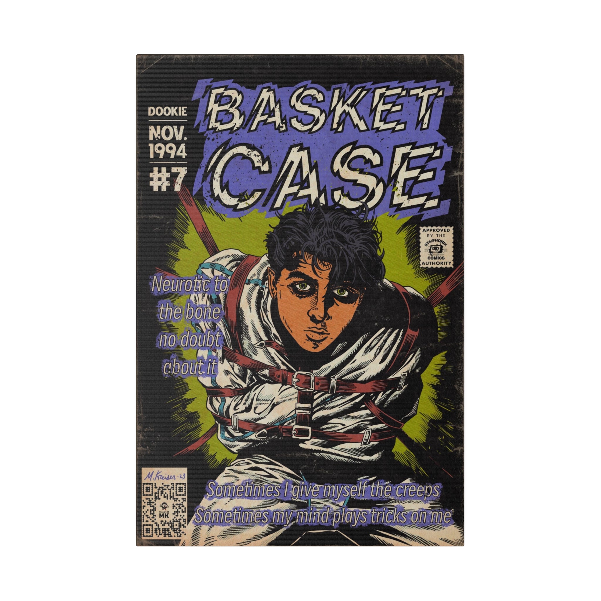 Basket Case - Matte Canvas, Stretched, 0.75"