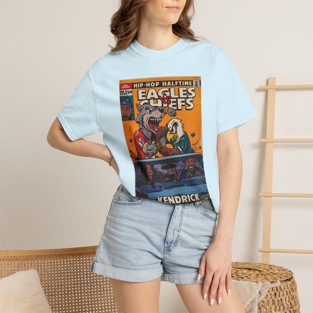 2025 Halftime - Eagles vs Chiefs -  Unisex Comfort Colors T-shirt