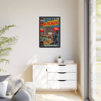 99 Problems - Matte Canvas, Framed (Multi-color)