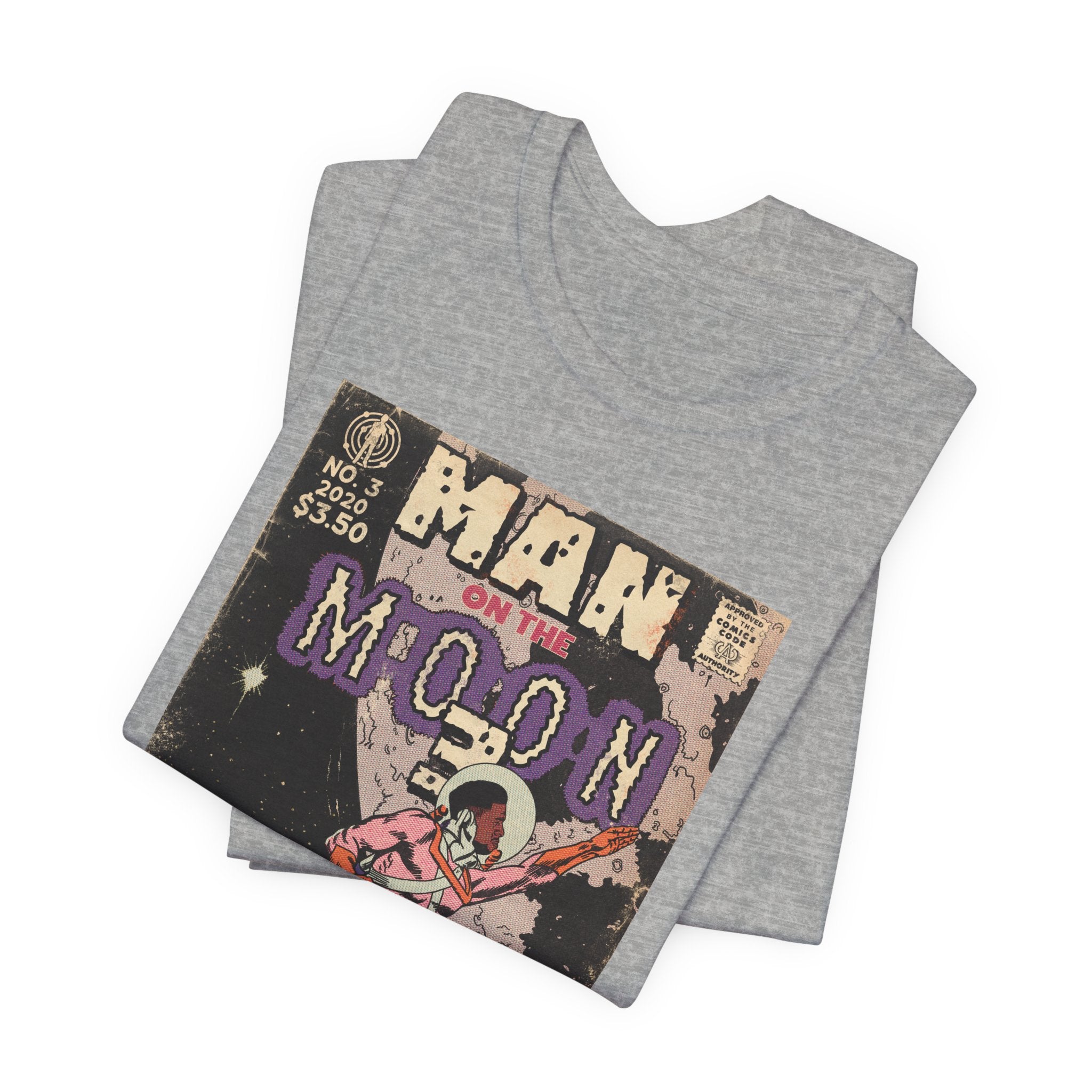 Man on the Moon 3 - Unisex Jersey T-Shirt
