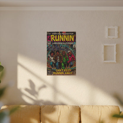Runnin' - Matte Canvas, Stretched, 0.75" (Multi-Size)