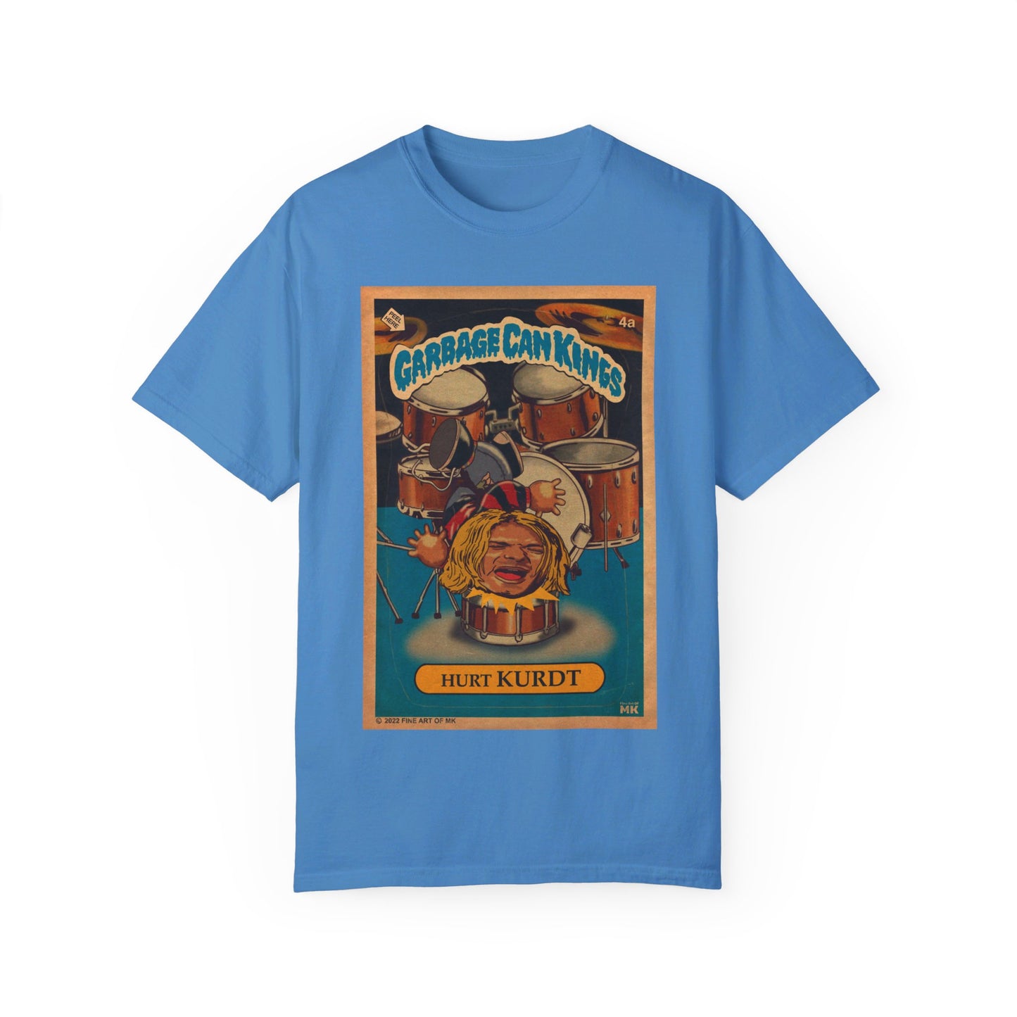 Hurt KURDT - Garbage Can Kings - Nirvana - Unisex Garment-Dyed T-shirt