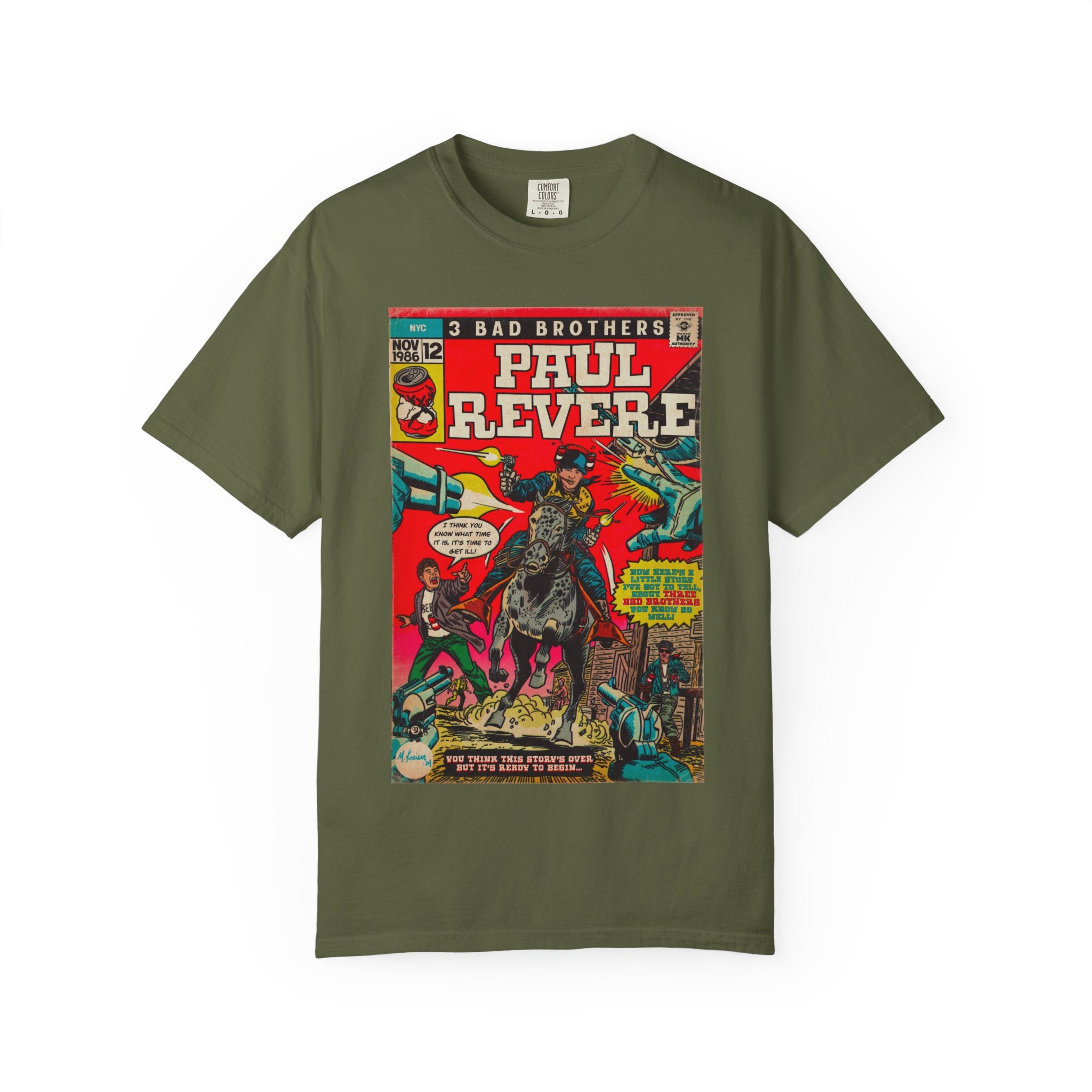 Paul Revere - Unisex Comfort Colors T-shirt