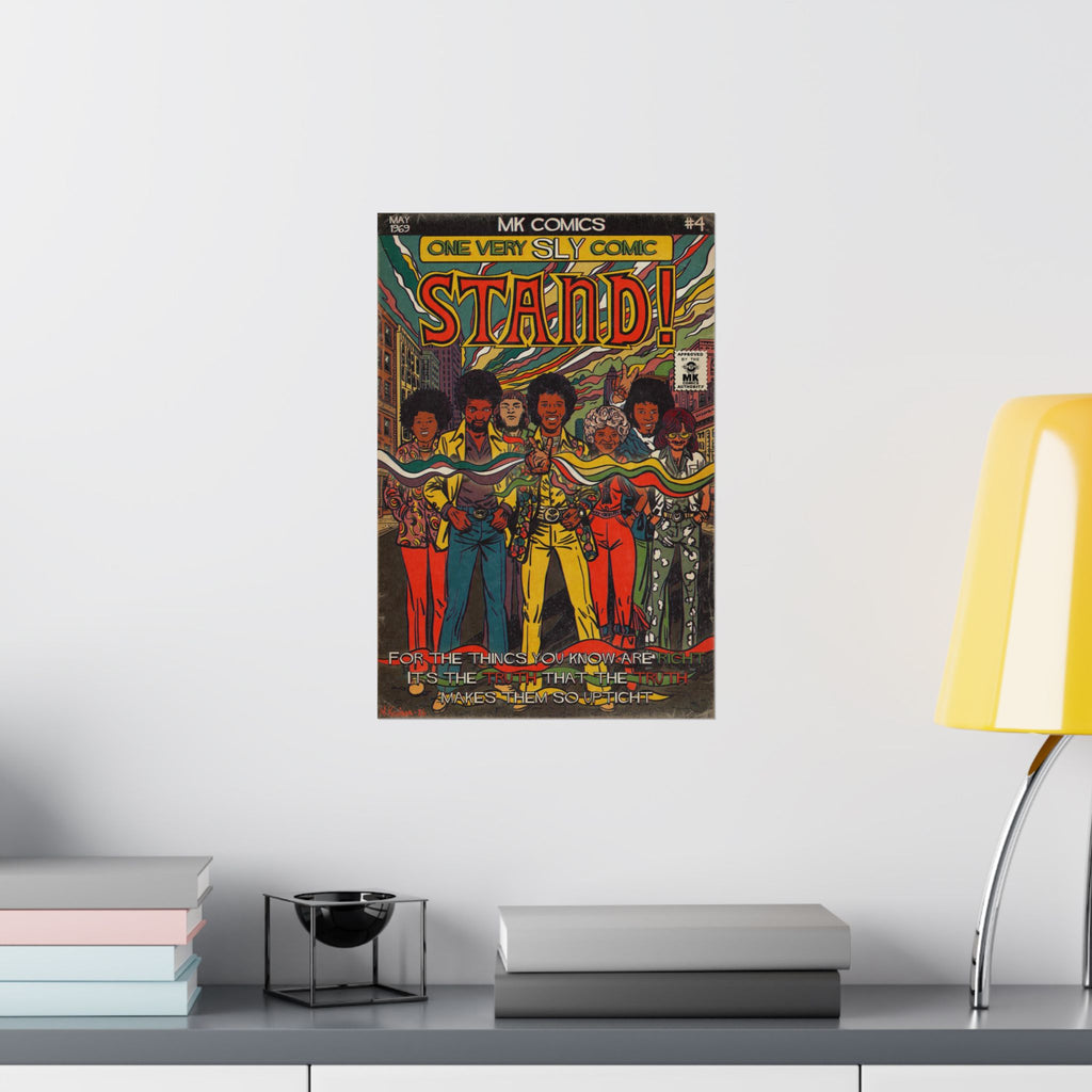 Stand! - Matte Vertical Posters