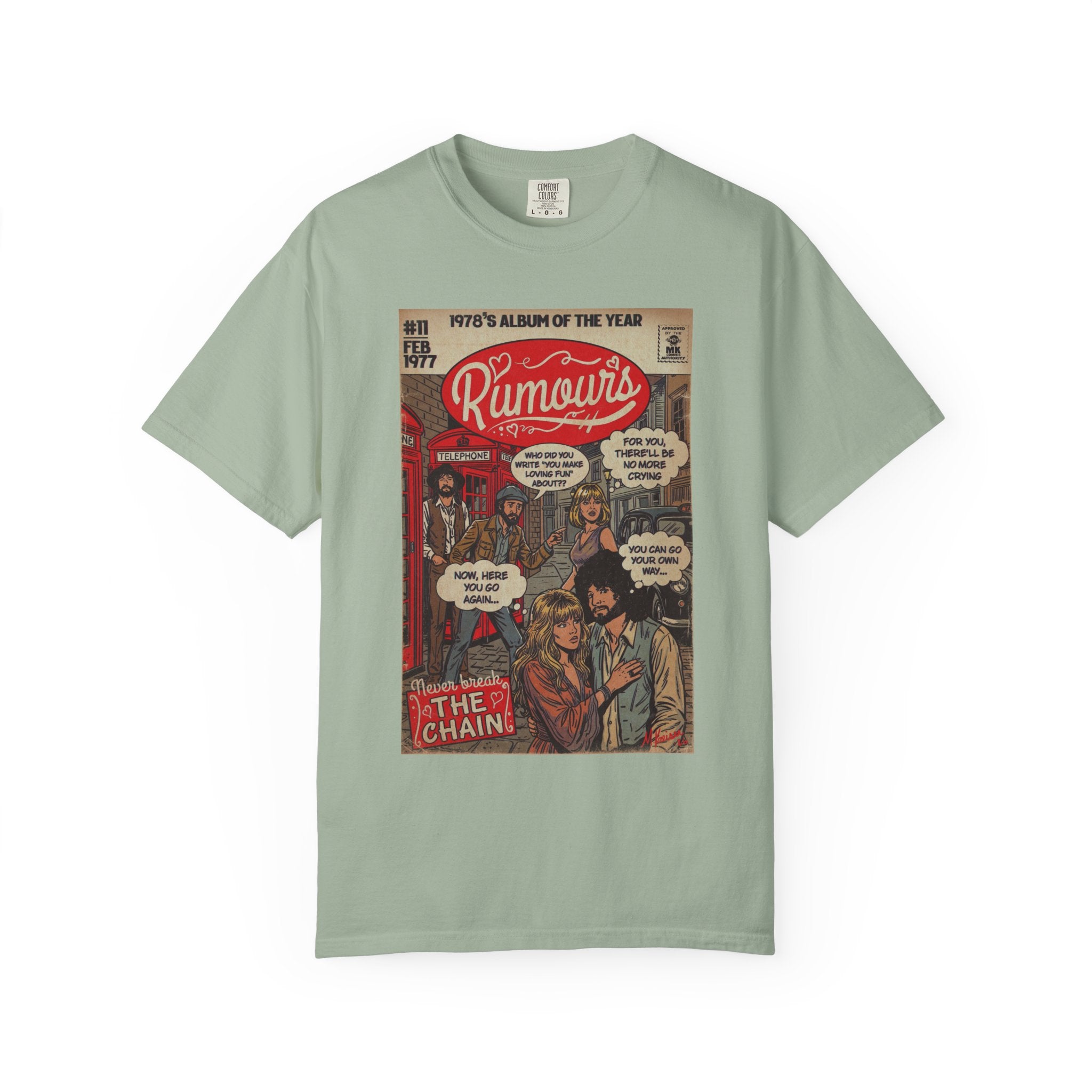 Rumours - Unisex Comfort Colors T-shirt