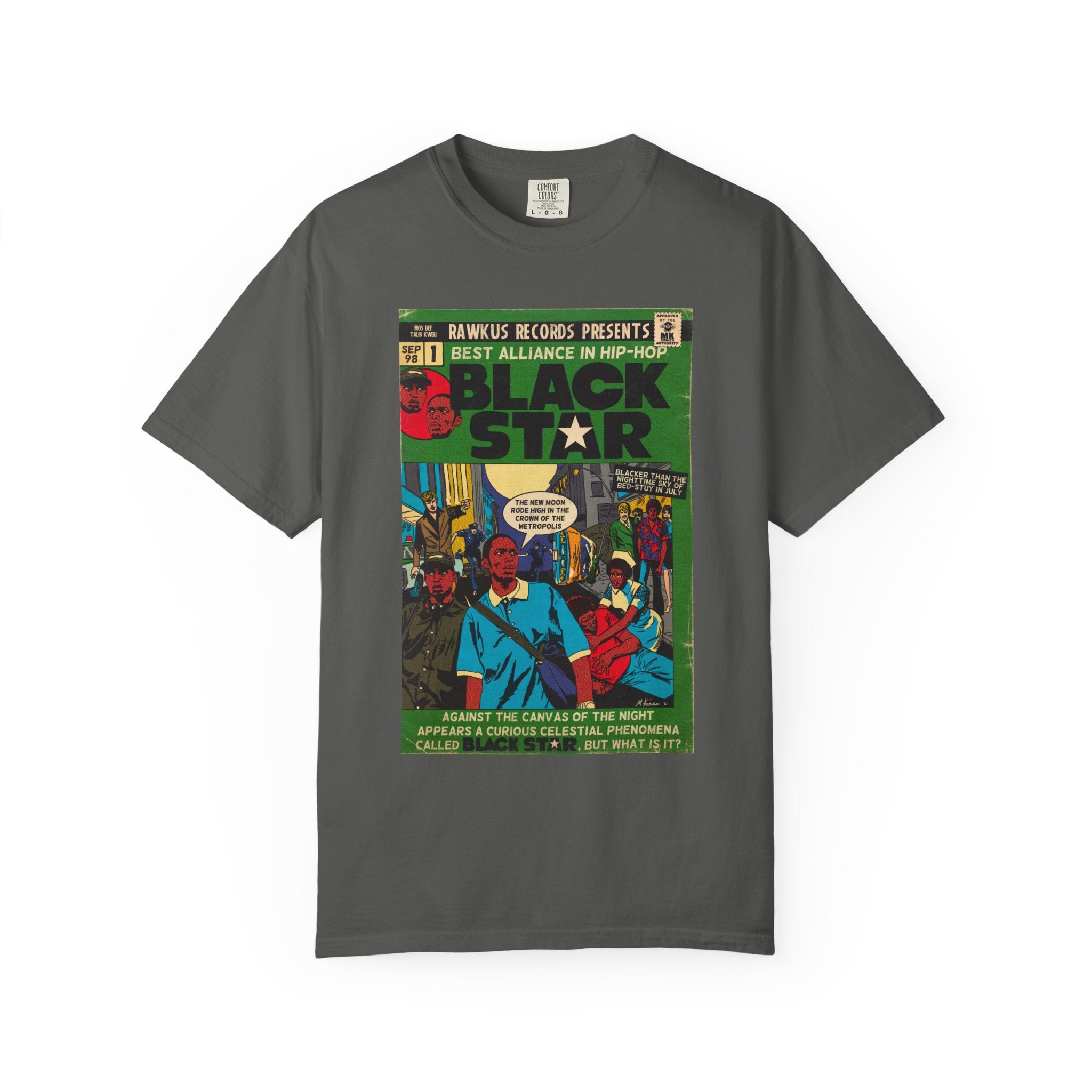 Black Star - Unisex Comfort Colors T-shirt