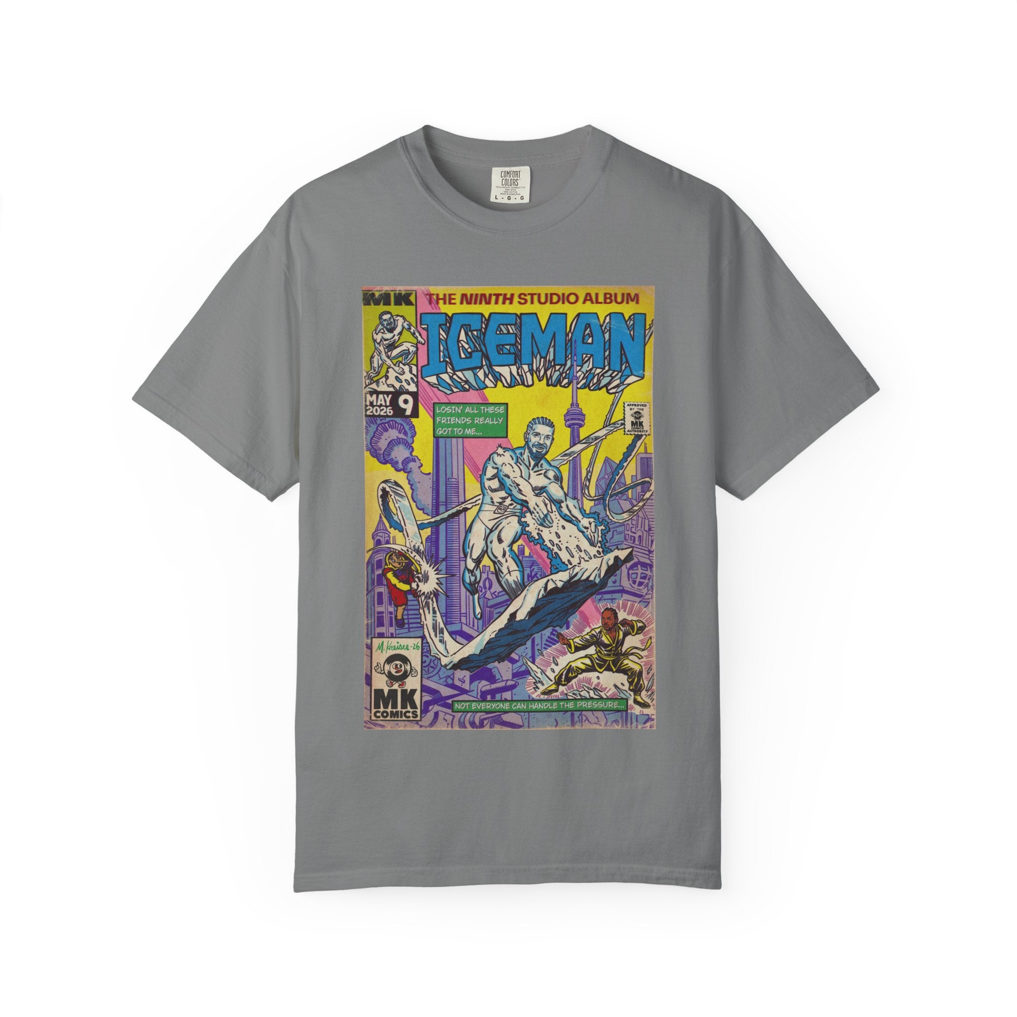 Iceman - Unisex Comfort Colors T-shirt