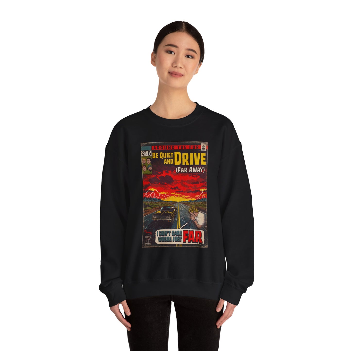 Be Quiet and Drive - Unisex Heavy Blend™ Crewneck Sweatshirt
