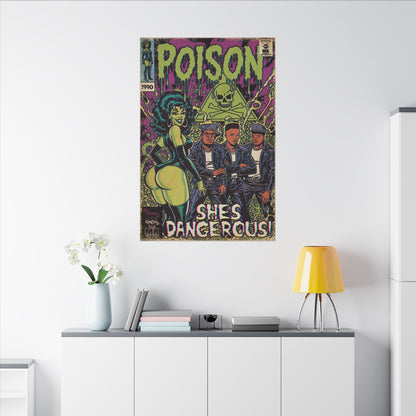 Poison - Matte Canvas, Stretched, 0.75" (Multi-Size)