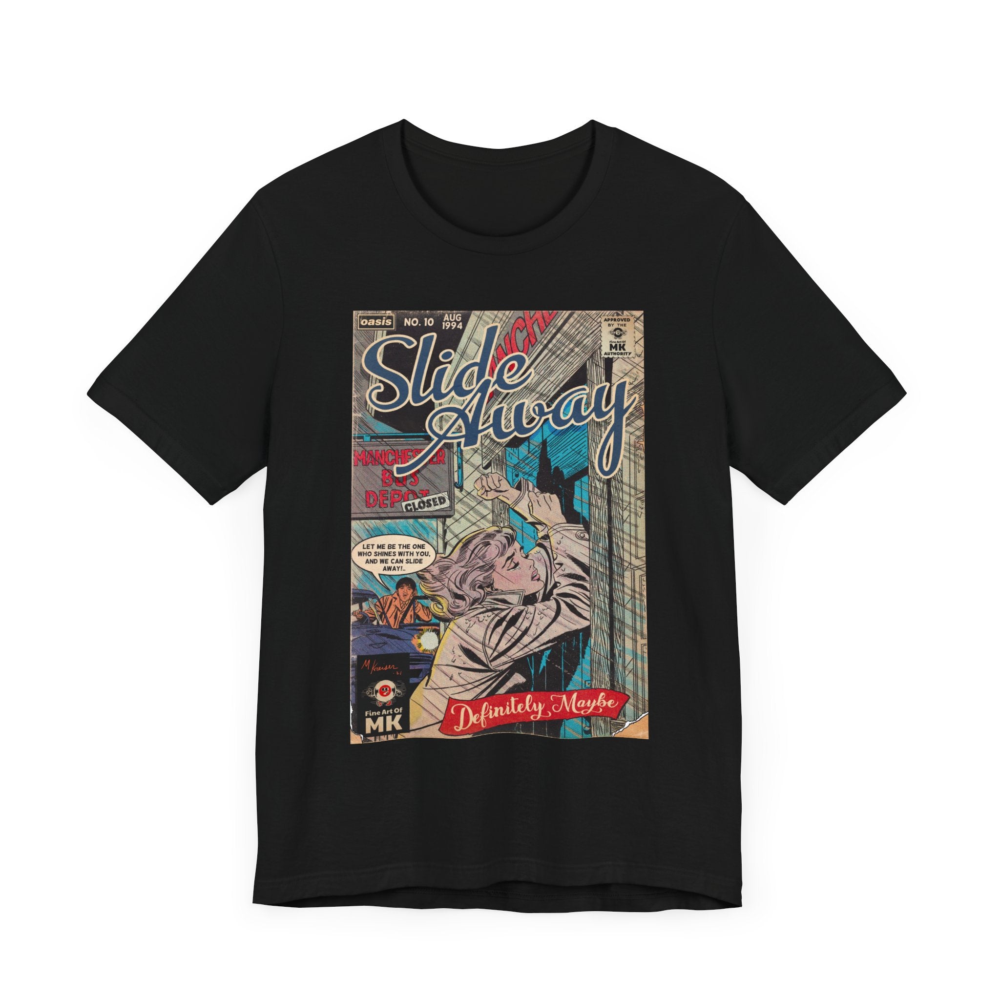 Slide Away - Unisex Jersey Short Sleeve Tee
