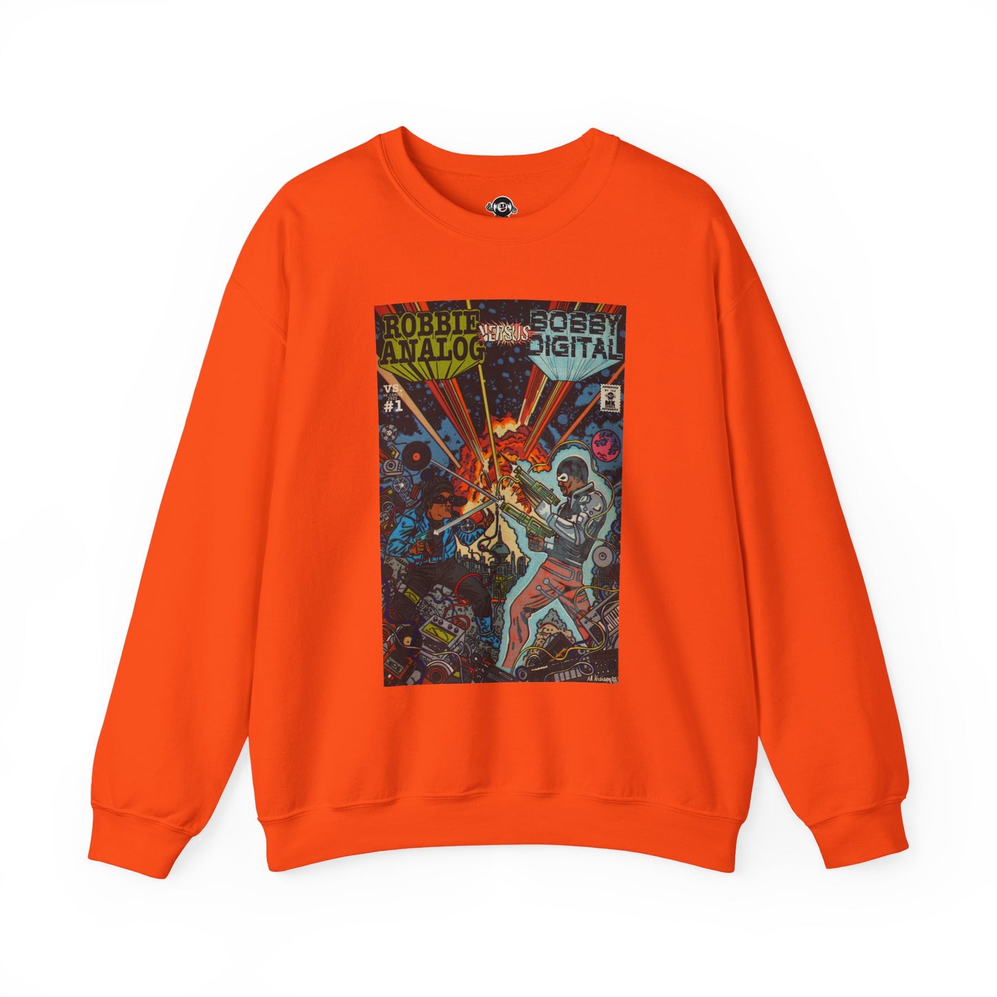 Analog vs. Digital - Unisex Heavy Blend™ Crewneck Sweatshirt