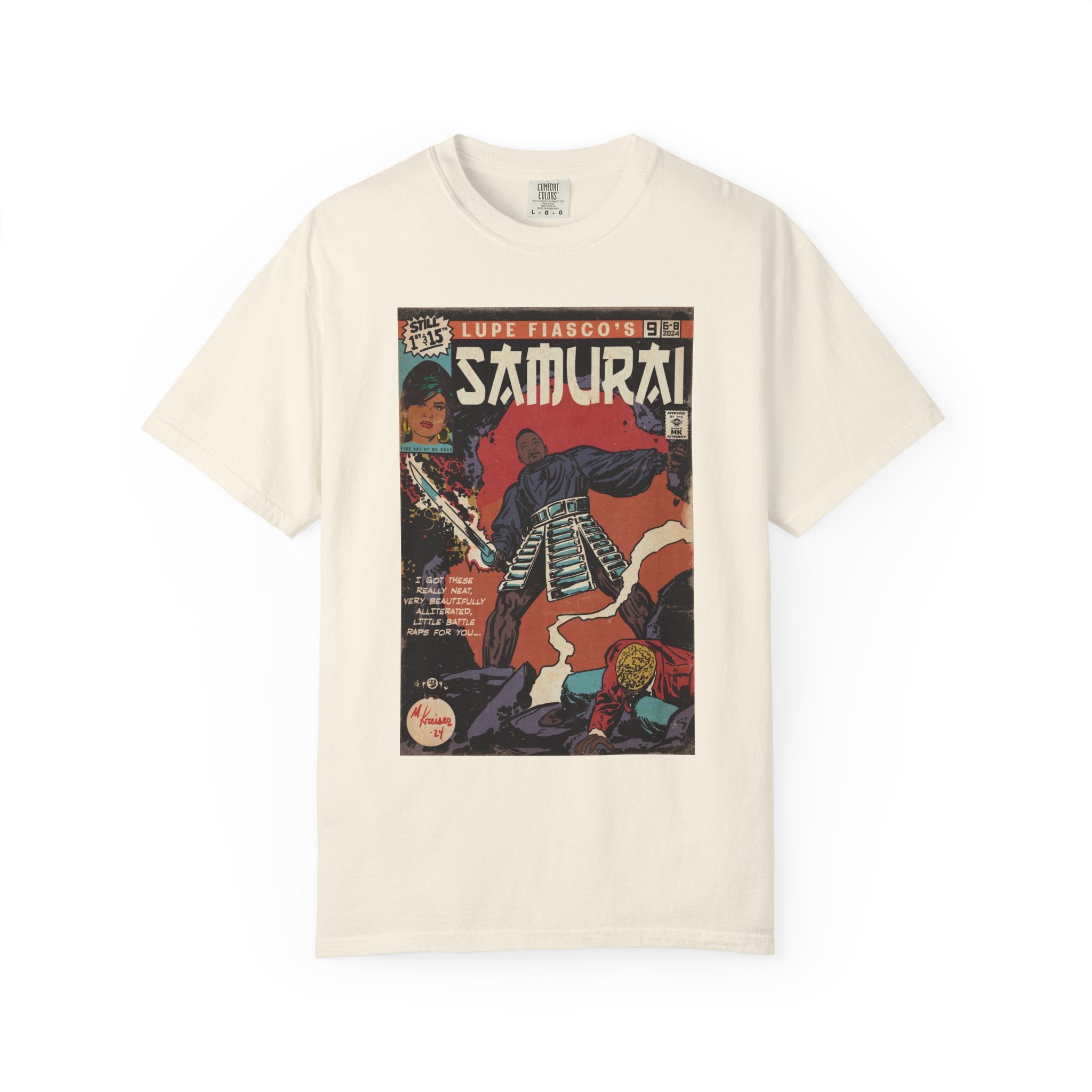 Samurai - Unisex Comfort Colors T-shirt