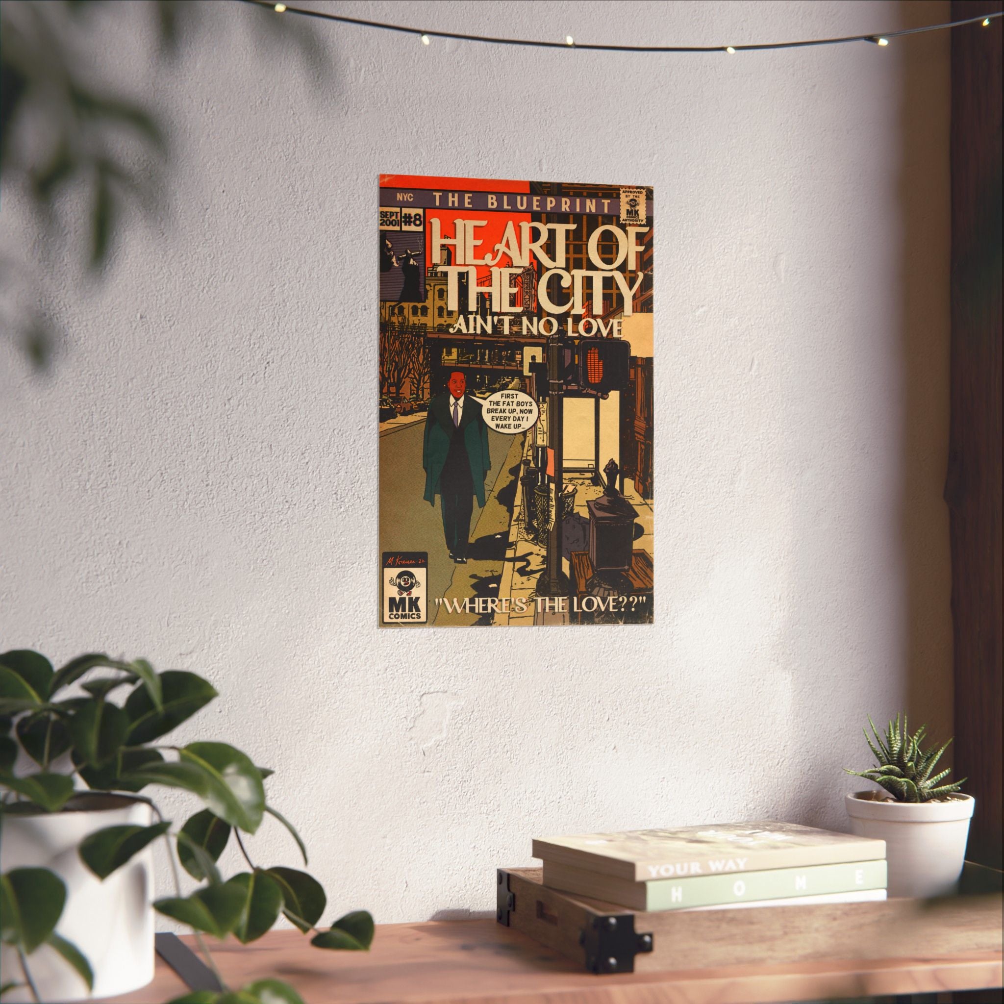Heart Of The City - Vertical Matte Poster