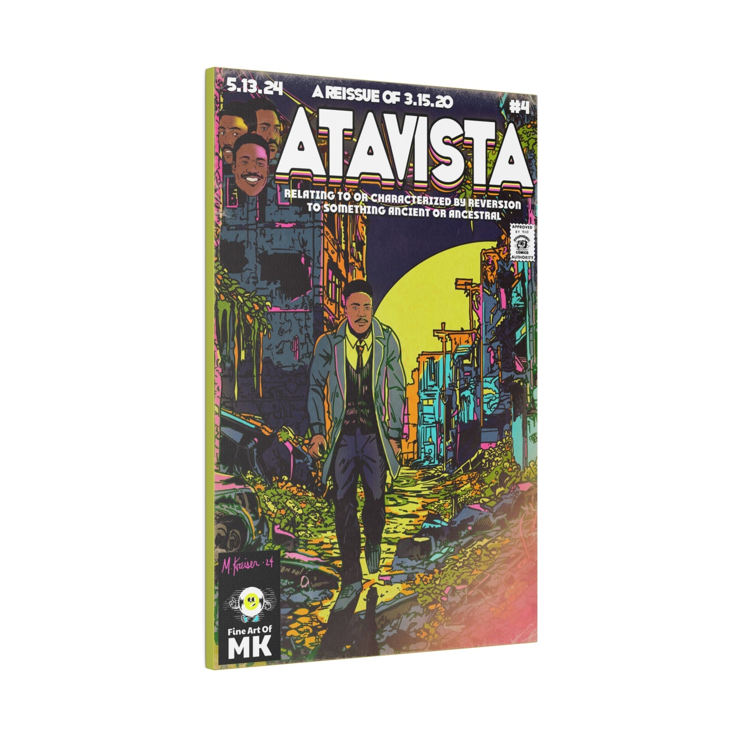 Childish Gambino - Atavista - Matte Canvas, Stretched, 0.75"