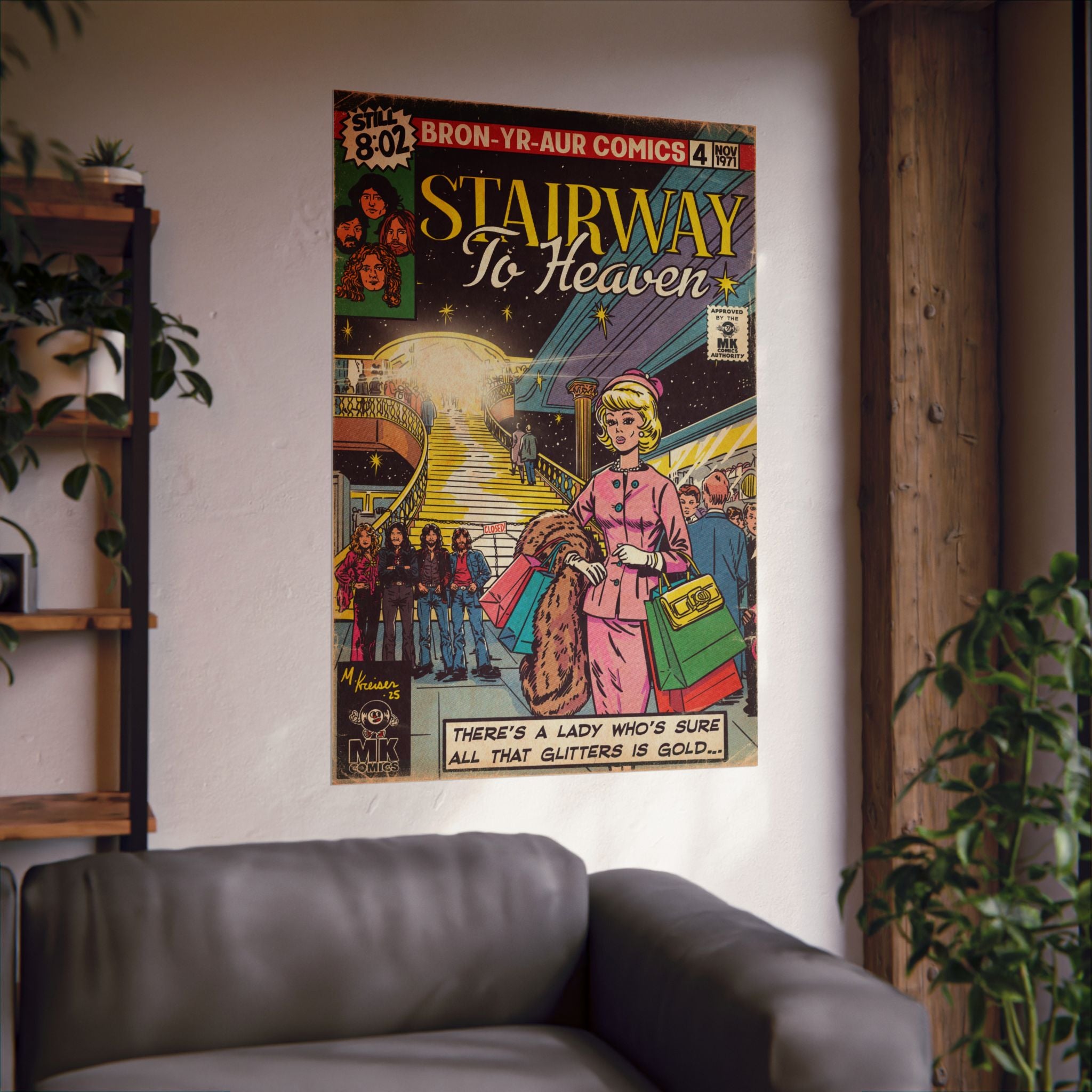 Stairway - Matte Vertical Posters