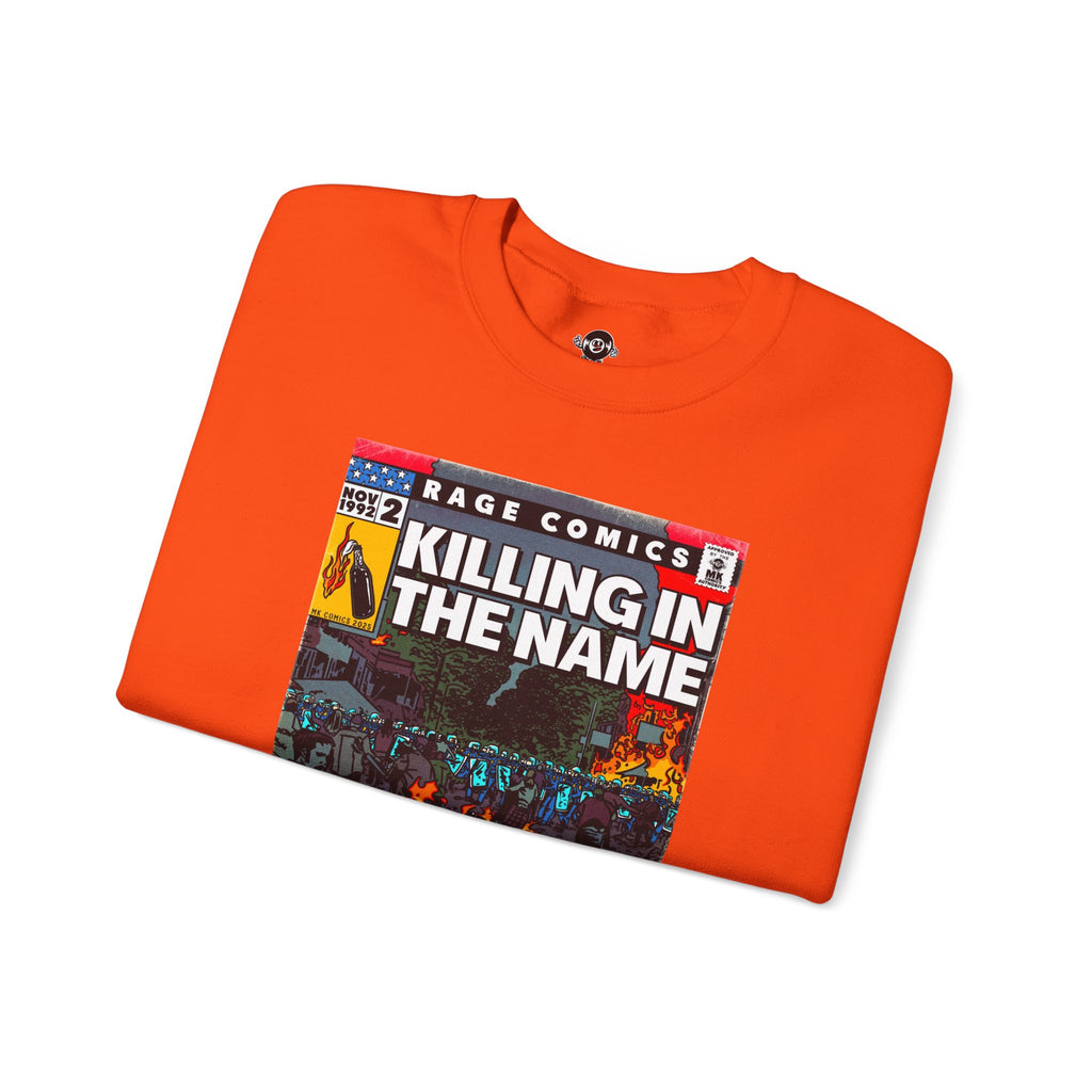 Rage - Killing In the Name - Unisex Heavy Blend™ Crewneck Sweatshirt