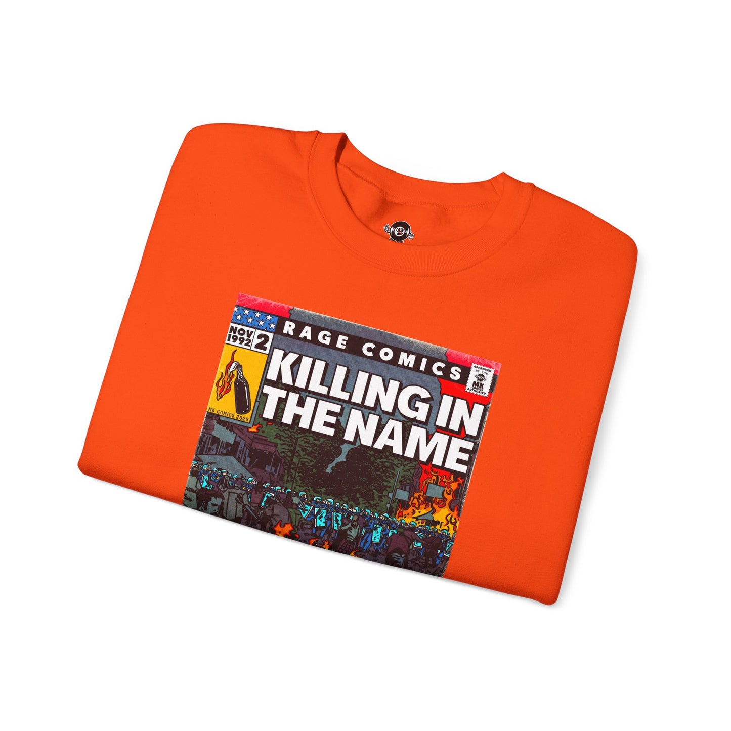 Rage - Killing In the Name - Unisex Heavy Blend™ Crewneck Sweatshirt