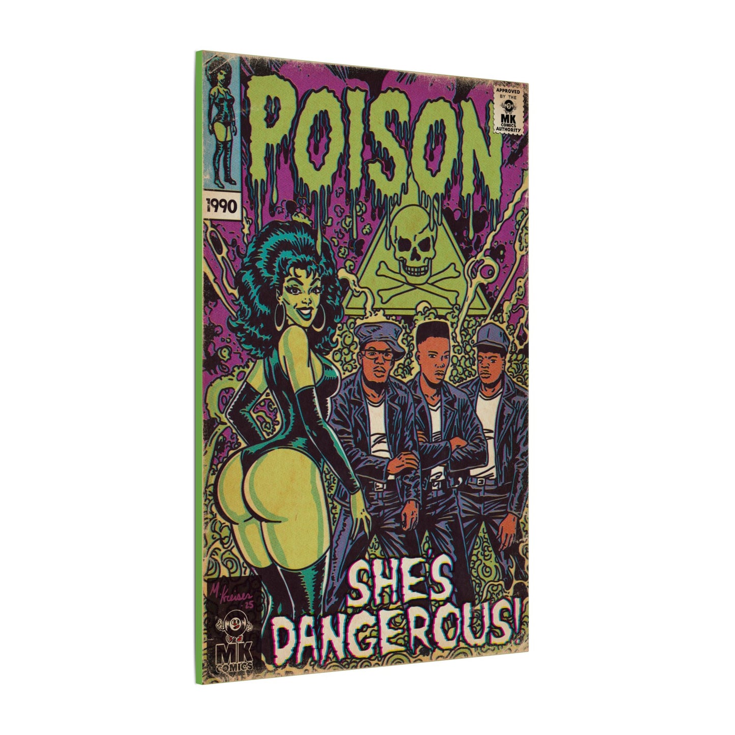 Poison - Matte Canvas, Stretched, 0.75" (Multi-Size)