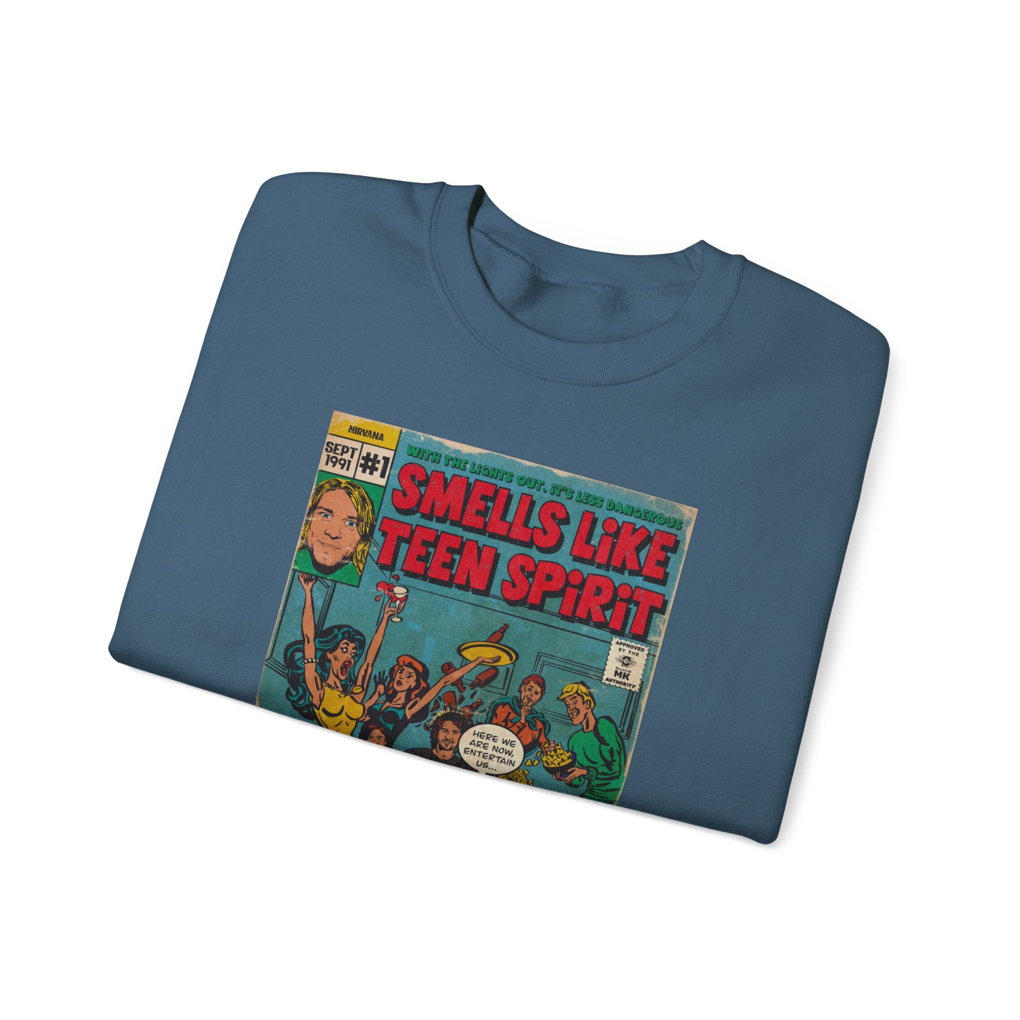 Smells Like Teen Spirit -  Unisex Heavy Blend™ Crewneck Sweatshirt