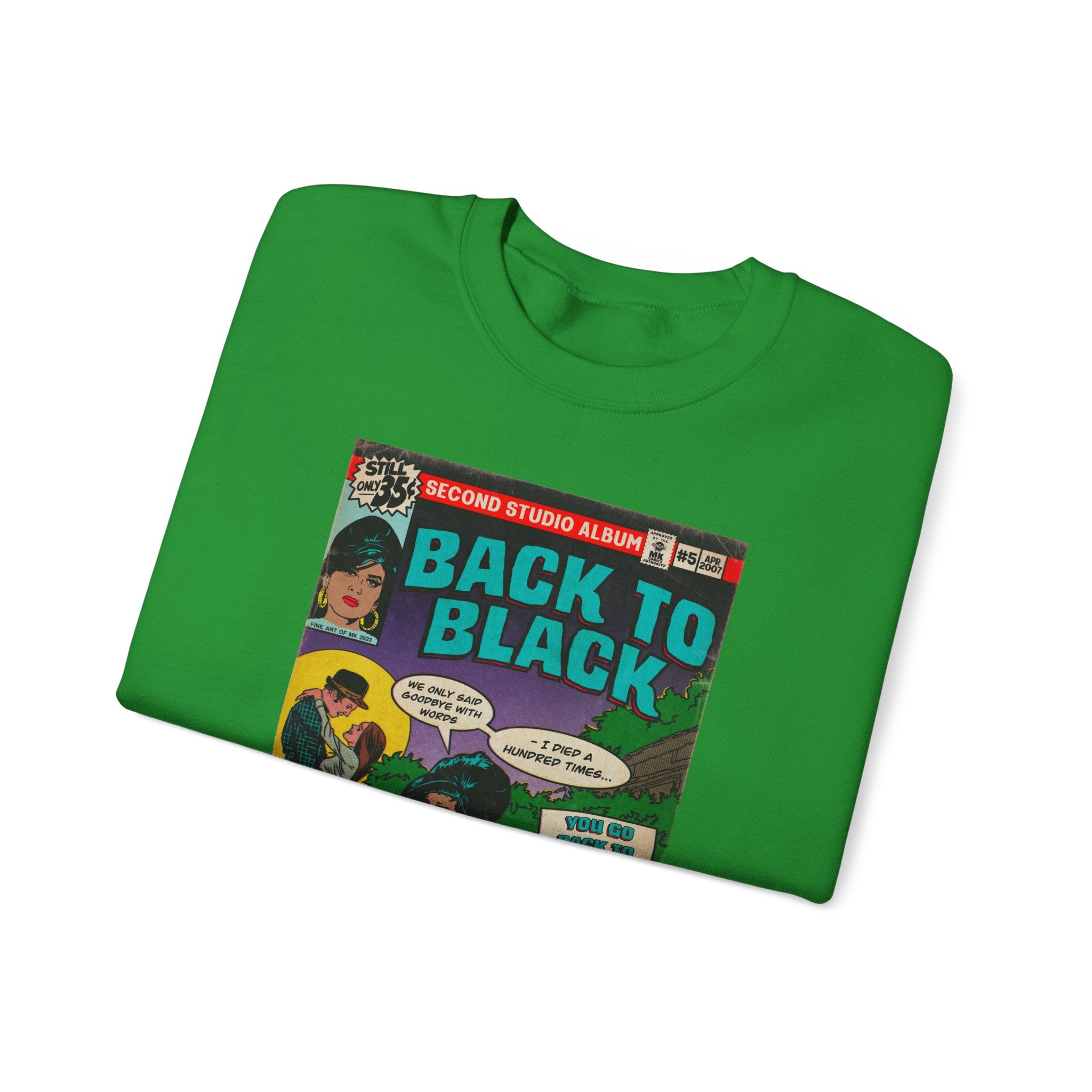 Back to Black - Unisex Heavy Blend™ Crewneck Sweatshirt
