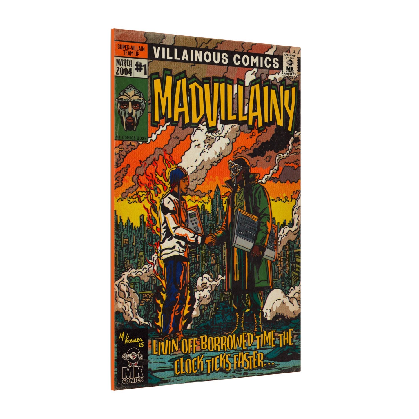 Madvillainy - Matte Canvas, Stretched, 0.75" (Multi-Size)