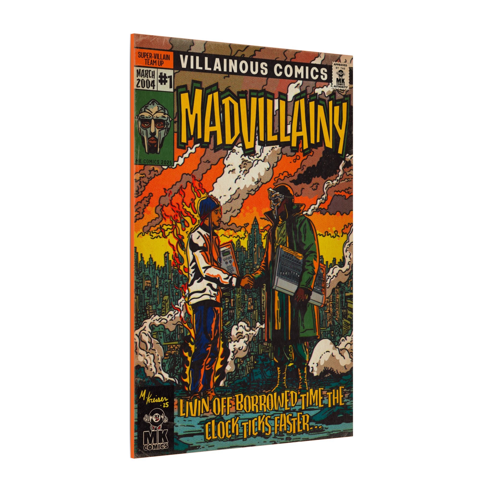 Madvillainy - Matte Canvas, Stretched, 0.75" (Multi-Size)