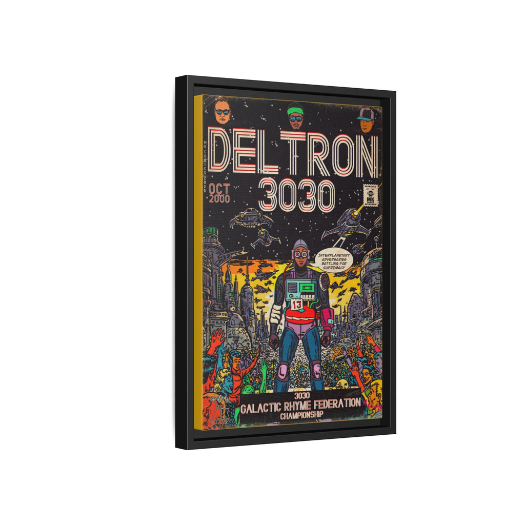 3030 - Matte Canvas, Framed (Multi-color)