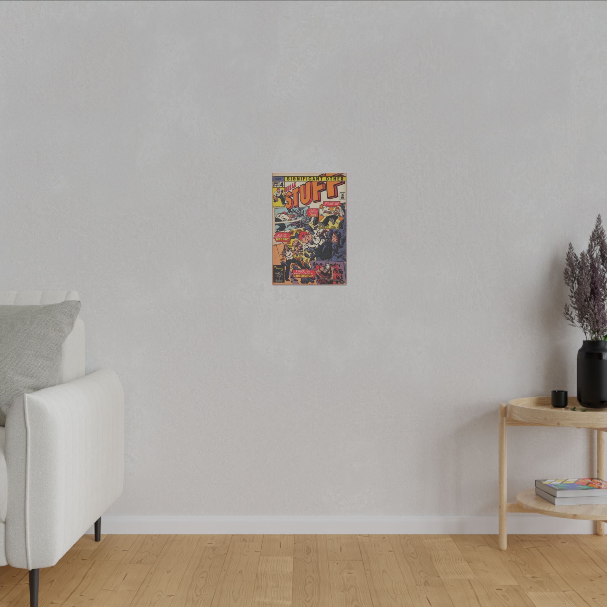 Break Stuff - Matte Canvas, Stretched, 0.75" (Multi-Size)