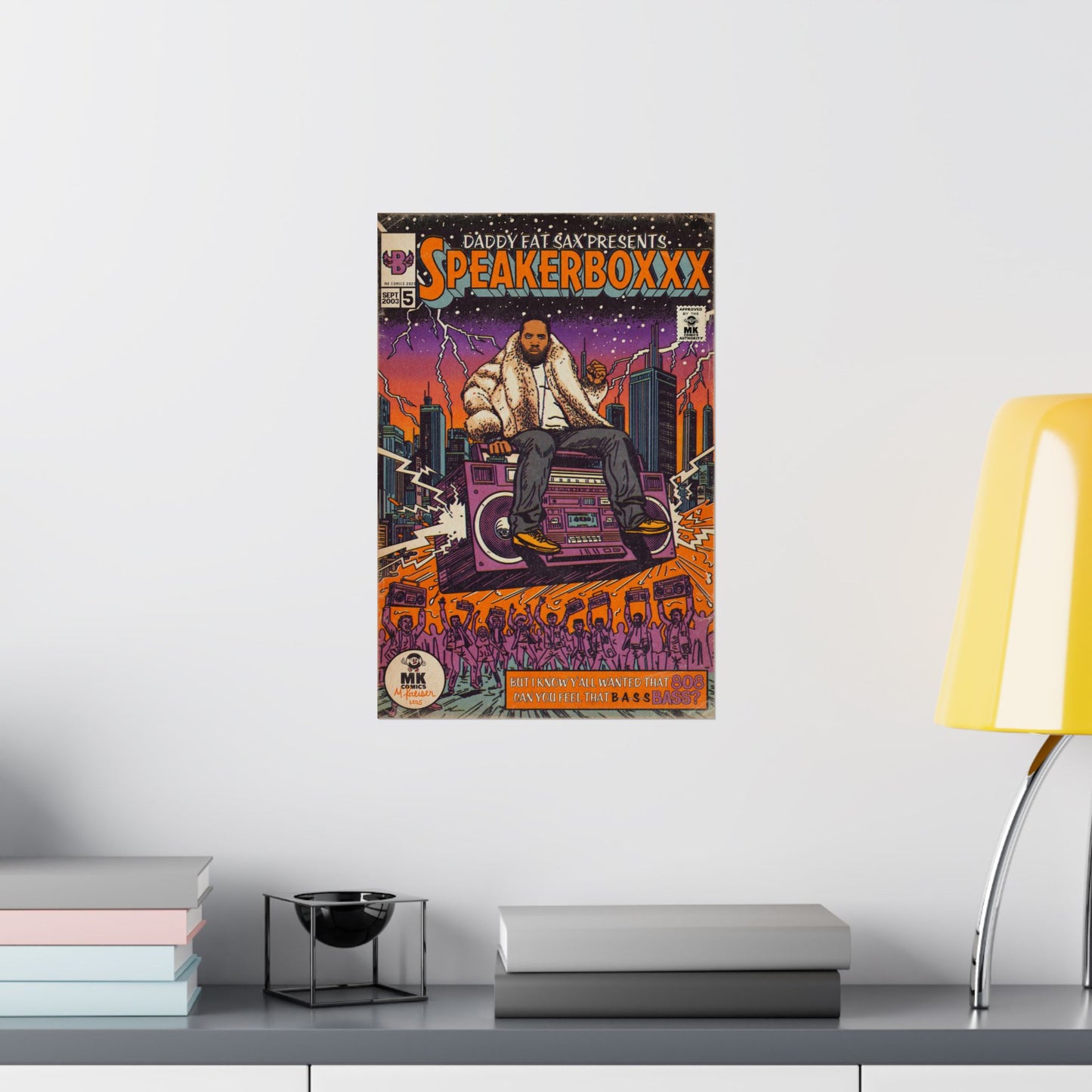 Speaker Boxxx - Matte Vertical Posters