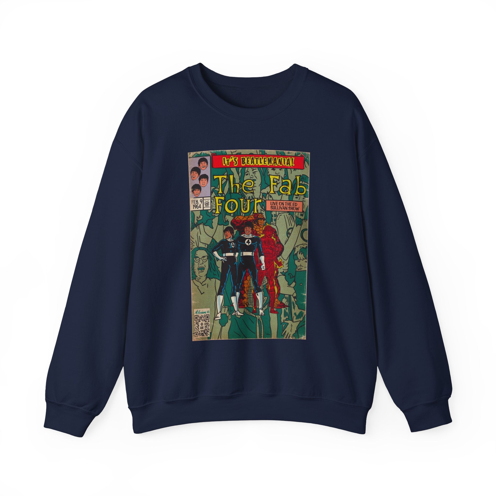 Beatlemania -  Unisex Heavy Blend™ Crewneck Sweatshirt