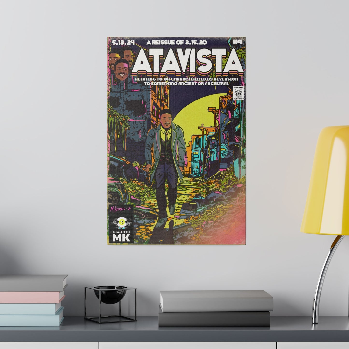Childish Gambino - Atavista - Matte Canvas, Stretched, 0.75"