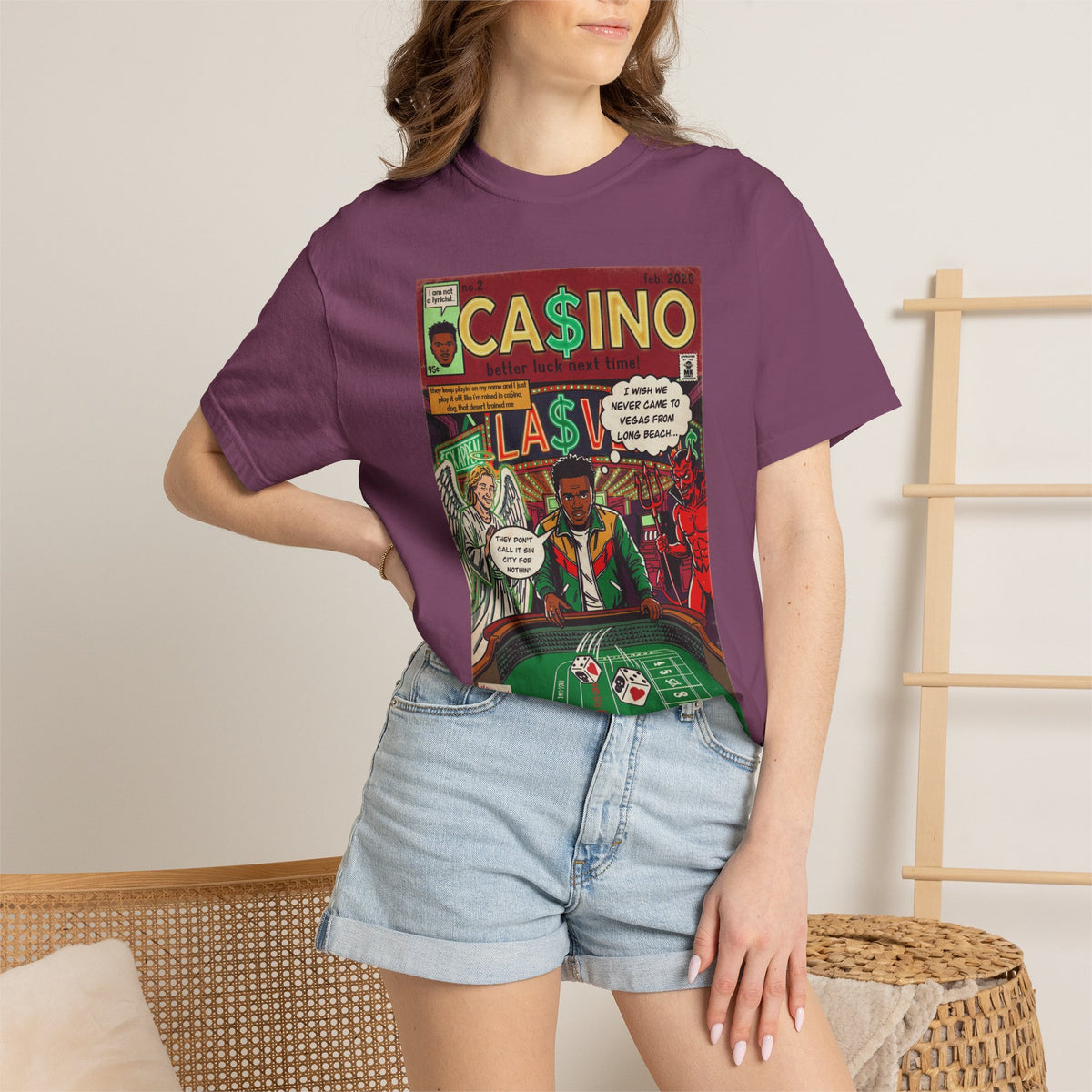Casino - Unisex Comfort Colors T-shirt