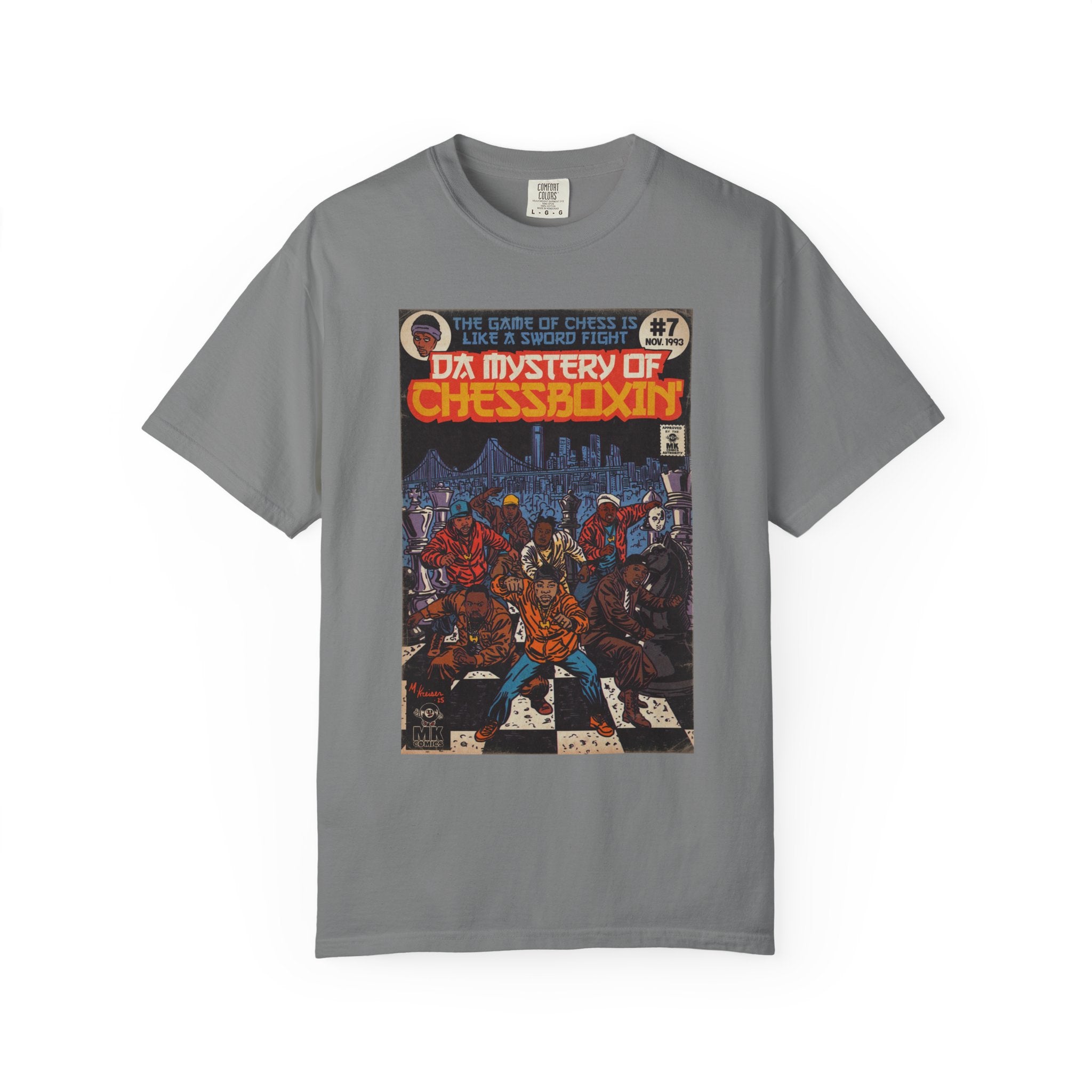 Da Mystery of Chessboxin - Unisex Comfort Colors T-shirt | Hip Hop Graphic Cotton Oversized Streetwear Tee