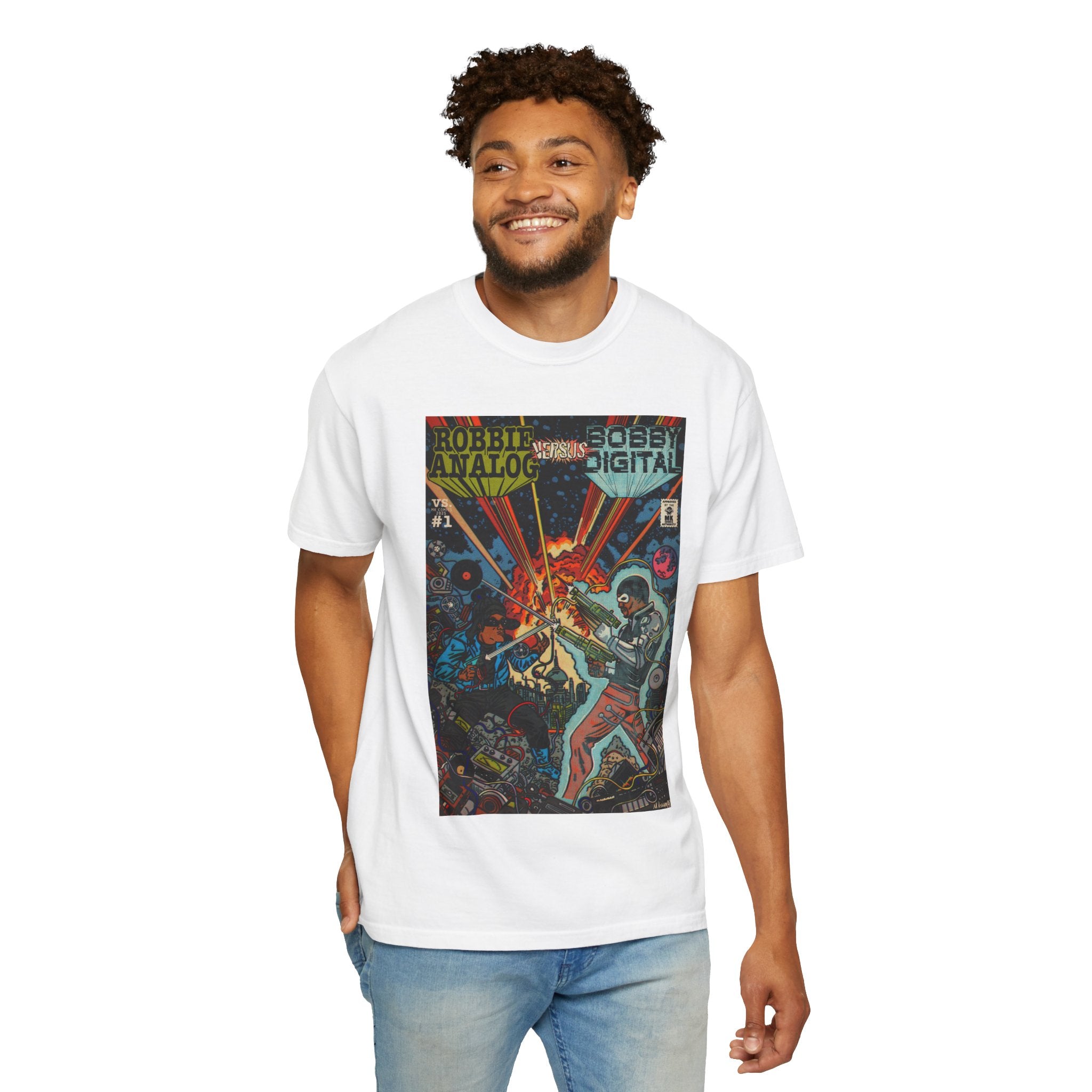 Analog vs. Digital - Unisex Comfort Colors T-shirt
