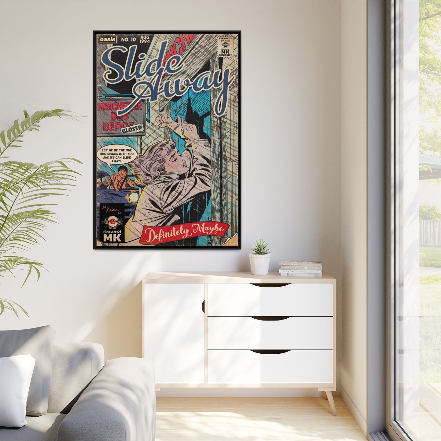 Oasis - Slide Away - Gallery Canvas Wraps, Vertical Frame