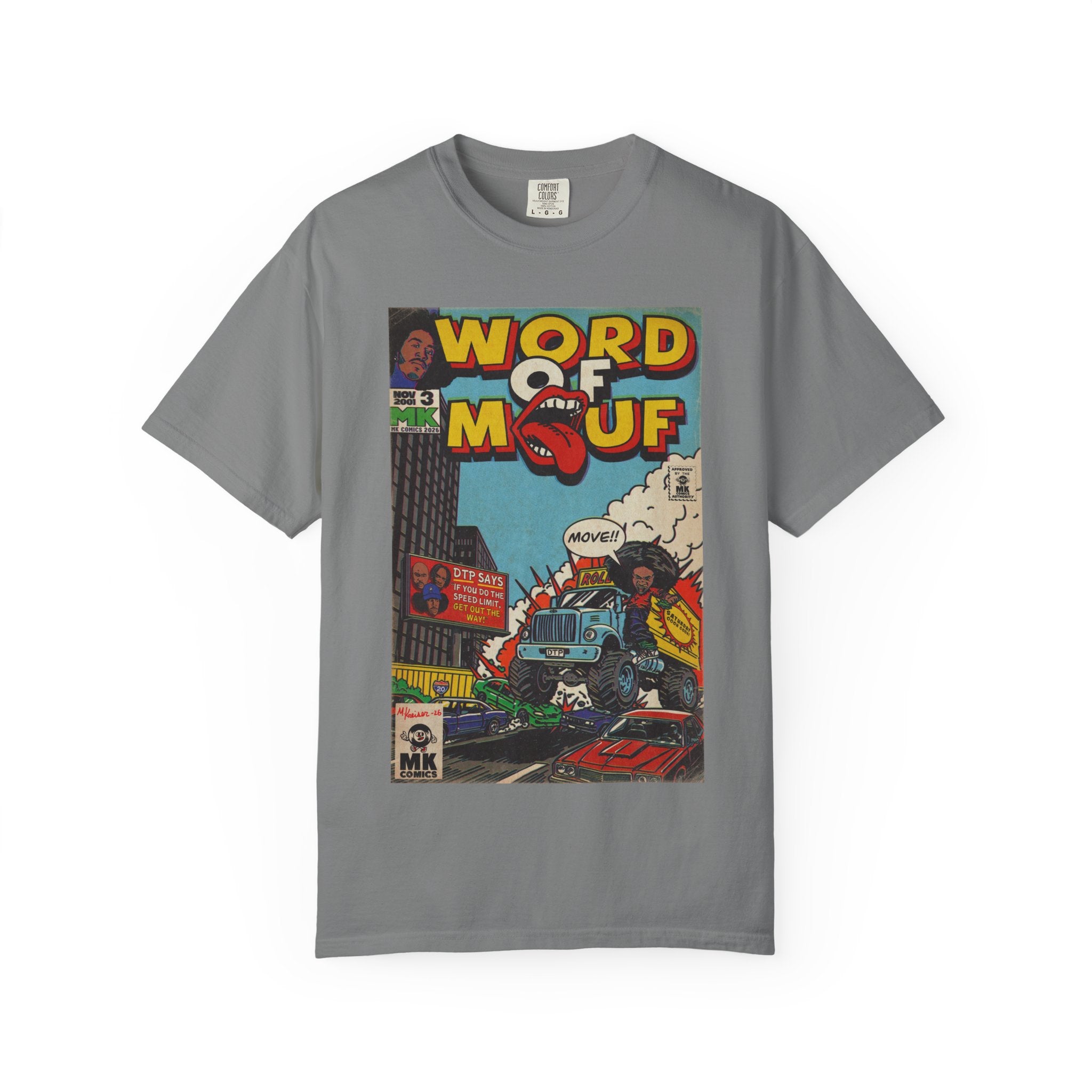 Word of Mouf - Unisex Comfort Colors T-shirt
