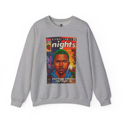 Frank Ocean -Nights - Unisex Heavy Blend™ Crewneck Sweatshirt